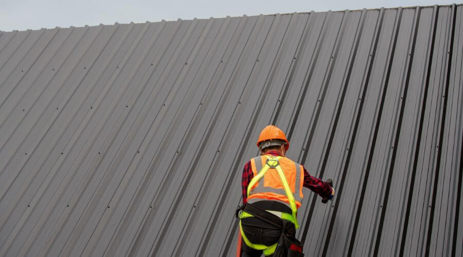 Professional metal roof installation services in Grandview, TN